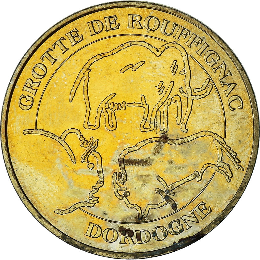 Frankreich, betaalpenning, Touristic token, 24/ Grotte de Rouffignac, Arts &