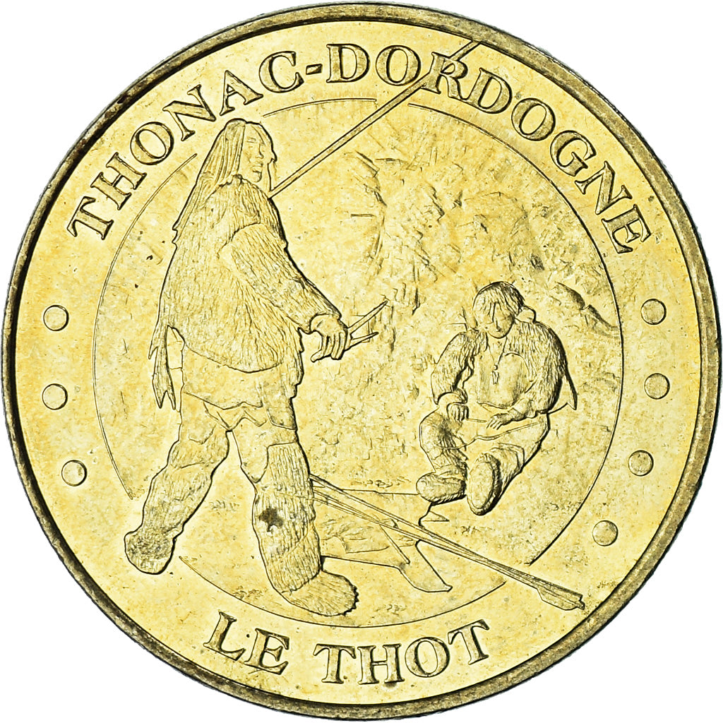 Frankrijk, Token, Toeristisch fiche, Thonac -  Le Thot -Scène de chasse, Arts &