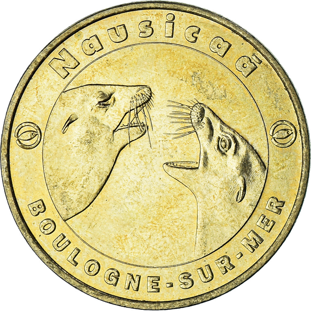 Frankreich, betaalpenning, Touristic token, Boulogne-sur Mer  - Nausicaa n° 3