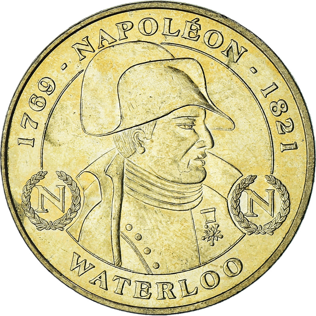 Frankreich, betaalpenning, Touristic token, Waterloo, Arts & Culture, 2009