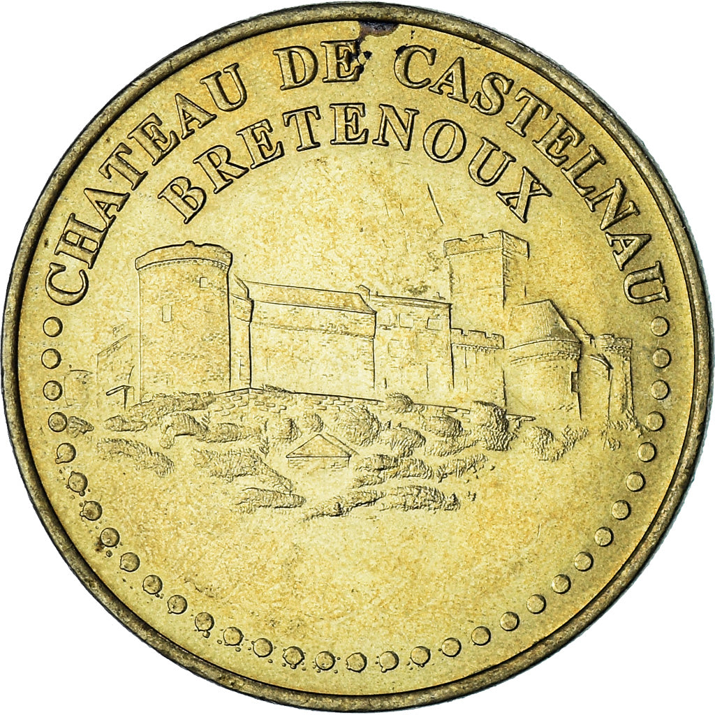 Frankreich, betaalpenning, Touristic token, 46/ Château de Castelnau-Bretenoux