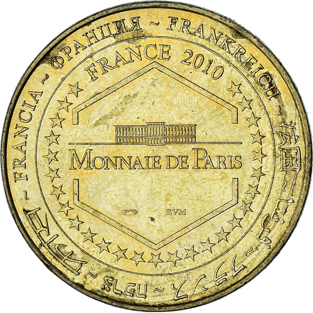 Frankreich, betaalpenning, Touristic token, Paris - Les 4 monuments, Arts &