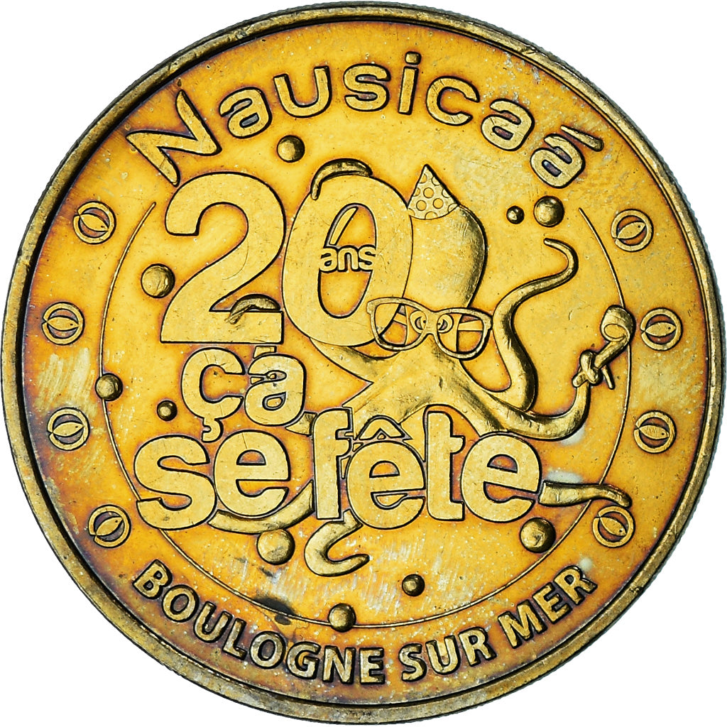 Frankreich, betaalpenning, Touristic token, Boulogne-sur Mer  - Nausicaa n° 1