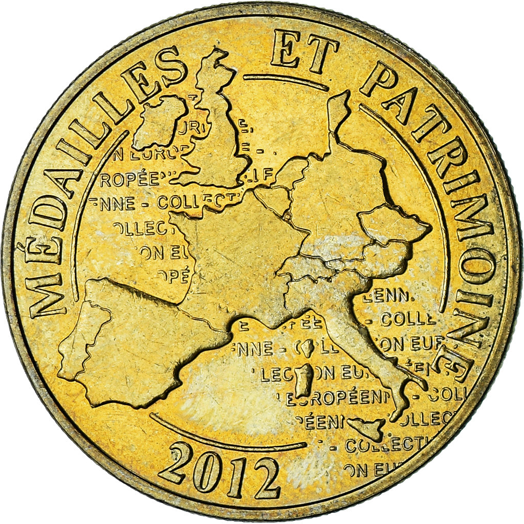 Frankreich, betaalpenning, Touristic token, Avignon, Palais des Papes, Arts &