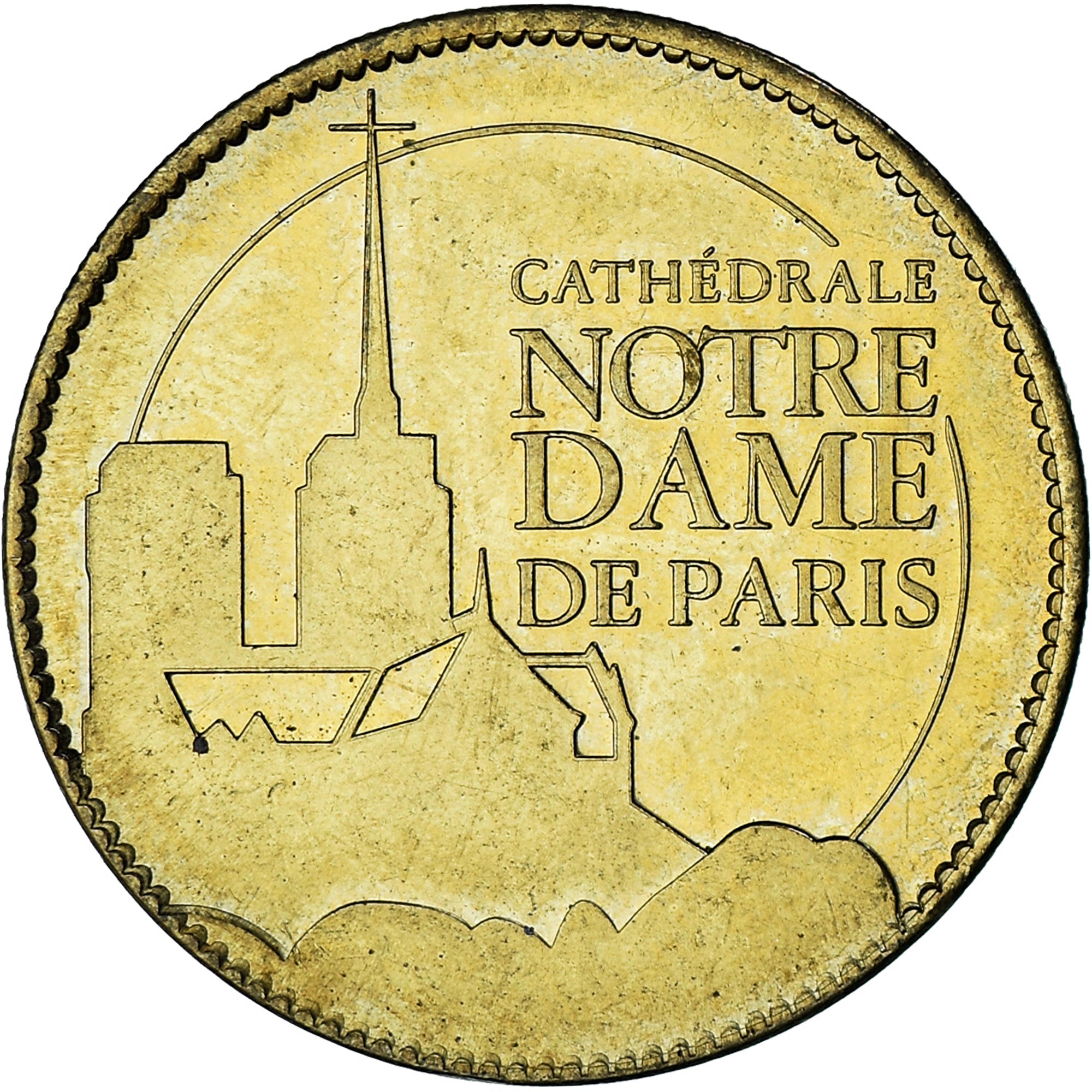 Frankrijk, Token, Toeristisch fiche, Paris - Cathédrale Notre Dame de Paris