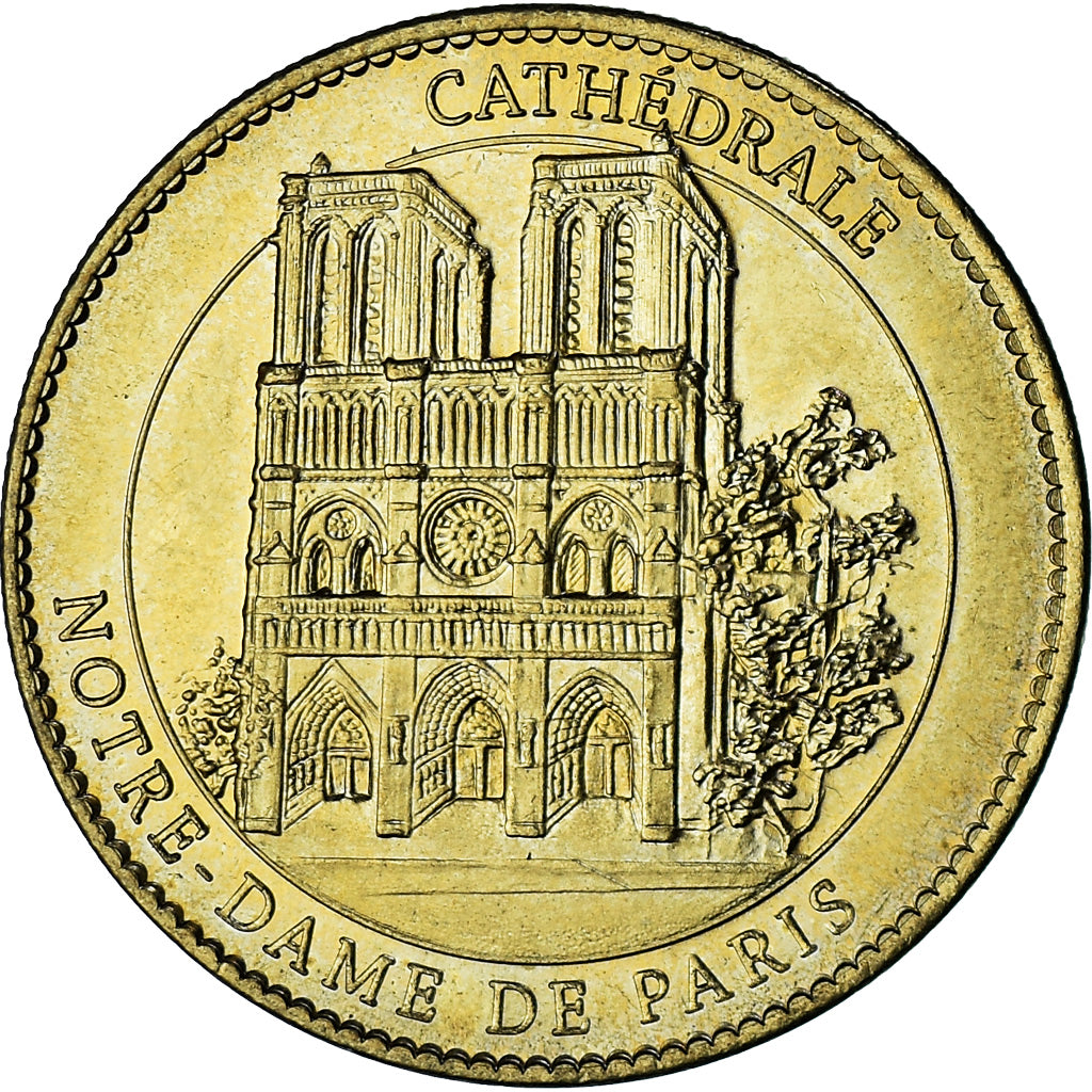 Frankrijk, Token, Toeristisch fiche, Paris - Cathédrale Notre Dame de Paris