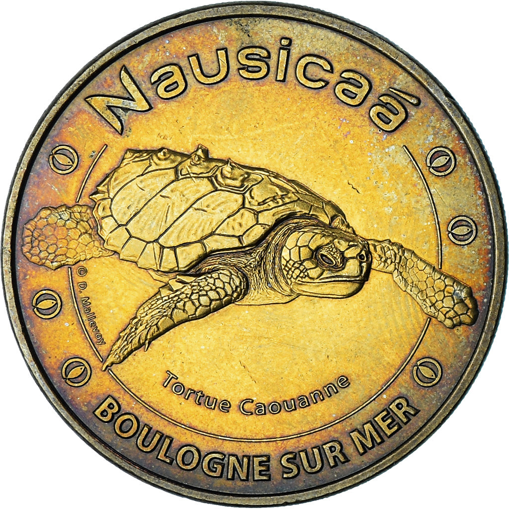 Frankrijk, Token, Toeristisch fiche, 62/ Nausicaà - Tortue - Boulogne, Arts &