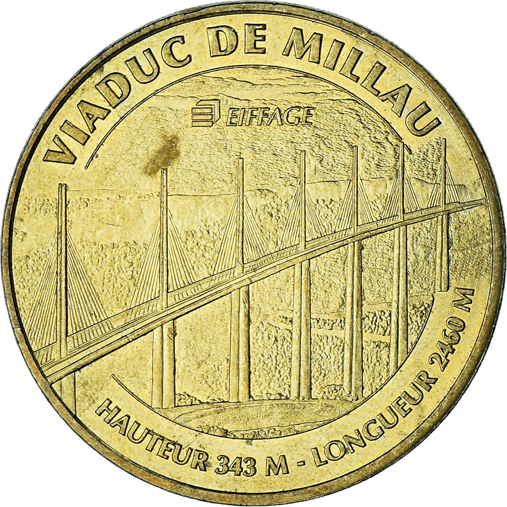 Frankrijk, Token, Toeristisch fiche, 12/ Viaduc de Millau, Arts & Culture, 2017