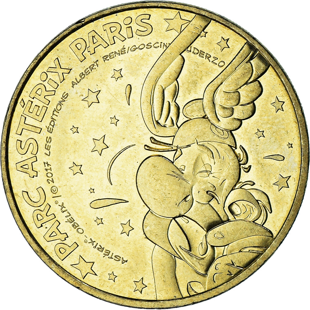Francia, ficha, Touristic token, Plailly - Parc Astérix - Idéfix, Arts &