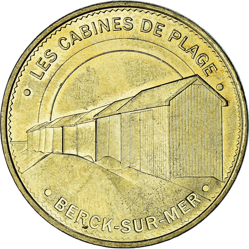 Frankreich, betaalpenning, Touristic token, 62/ Cabines de Plage -