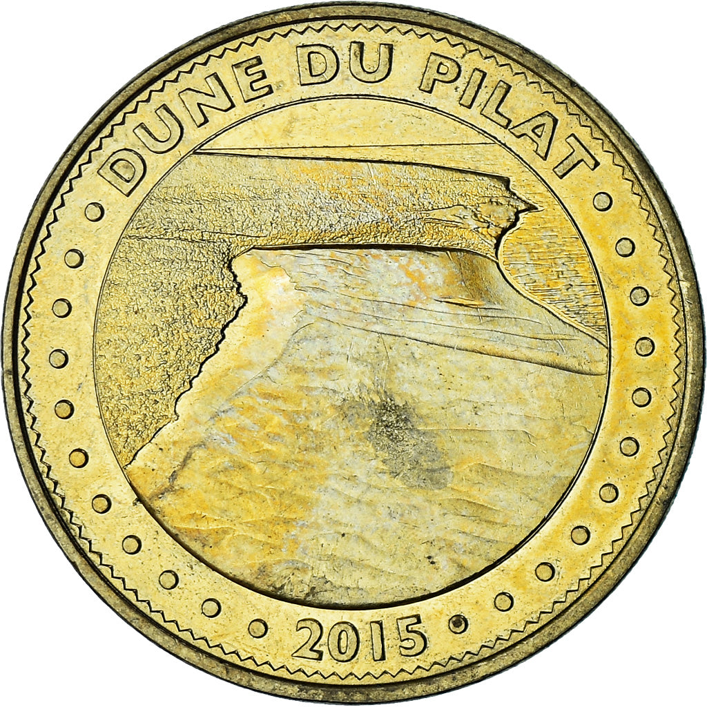 Frankreich, betaalpenning, Touristic token, 33/ Dune du Pilat, Arts & Culture