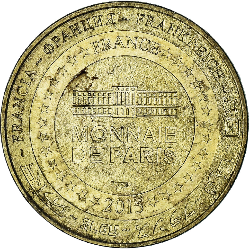 Frankreich, betaalpenning, Touristic token, 02/ Cathédrale de Laon, Arts &