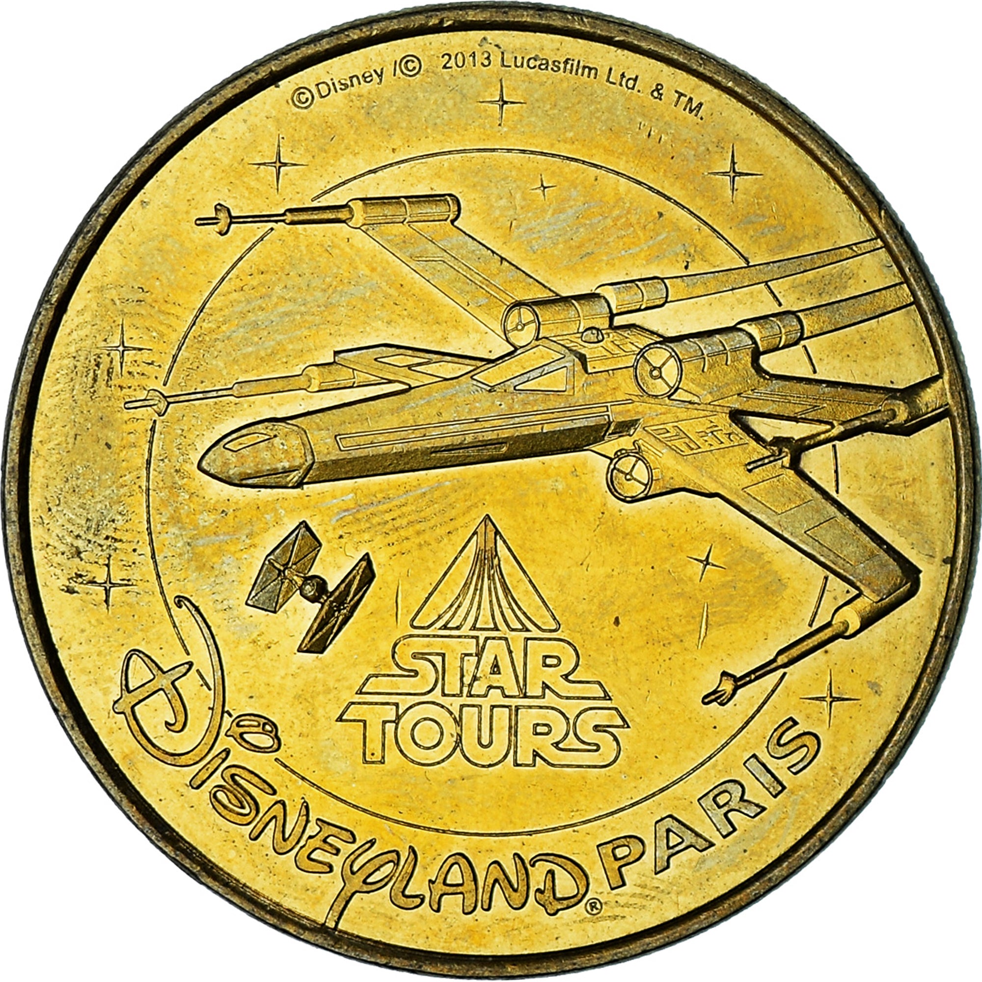 France, Token, Tourist Token, Disneyland n°41 - Star Tours, Arts & Culture