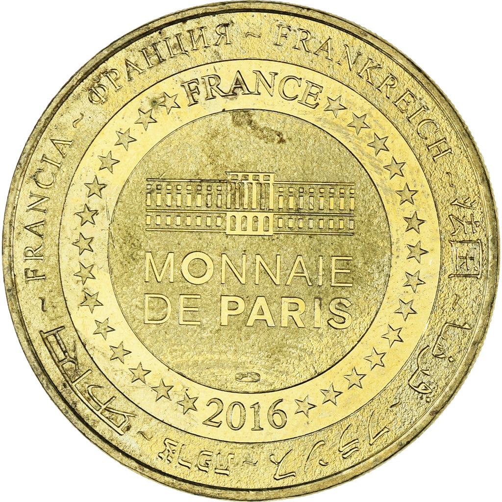 Frankreich, betaalpenning, Tourist Token, 02/ Chapelle des Templiers, Laon, Arts