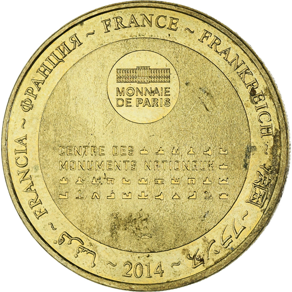 Frankreich, betaalpenning, Tourist Token, Centre des monuments nationaux, Arts &