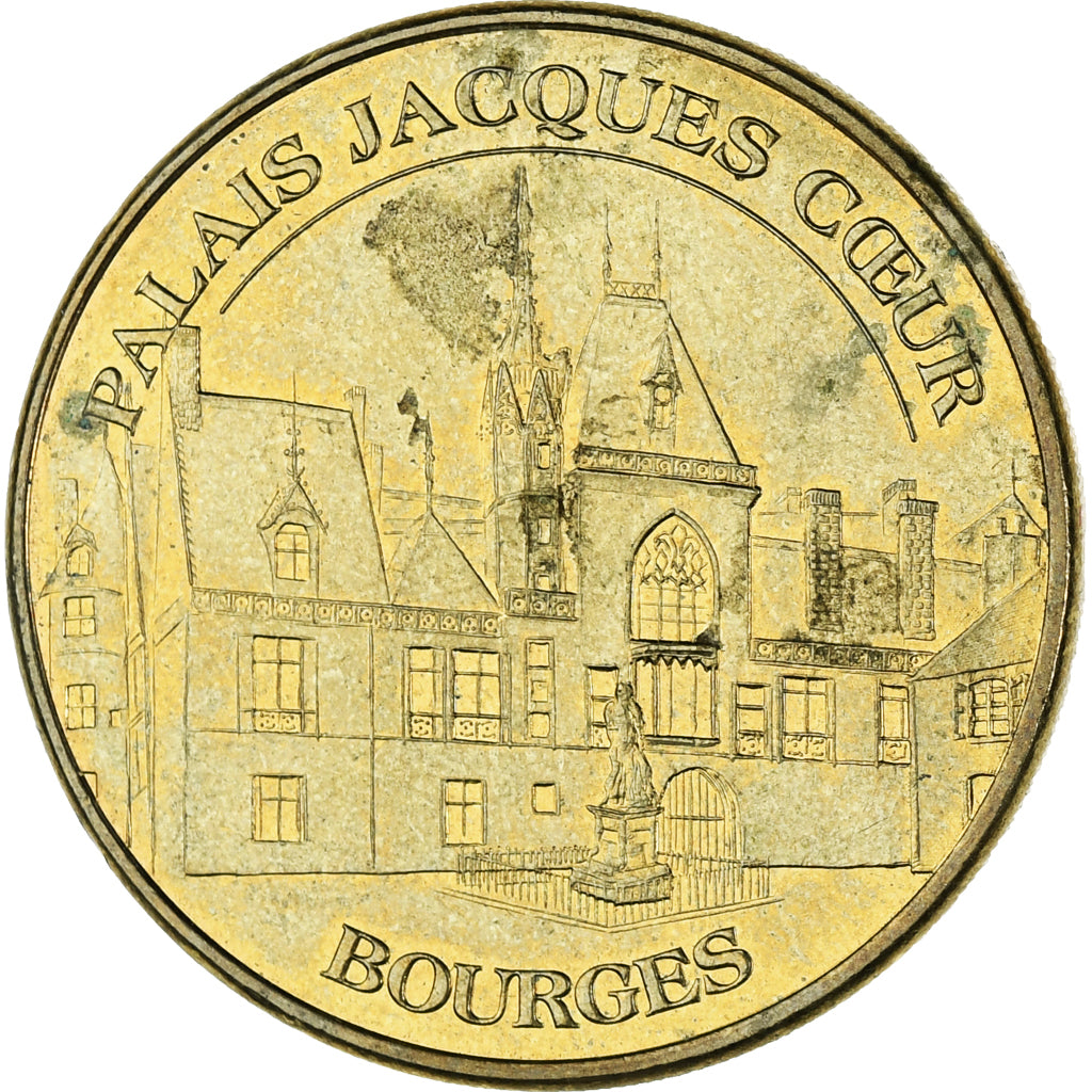 Frankreich, betaalpenning, Tourist Token, Bourges - Palais Jacques Coeur n°2