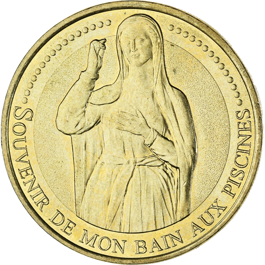Frankreich, betaalpenning, Tourist Token, Lourdes - n°28 - Souvenir de mon bain