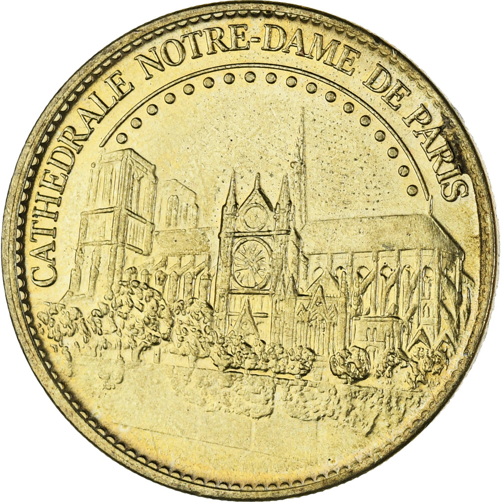 France, Token, Tourist Token, Les grandes orgues - Notre dame de Paris, Arts &