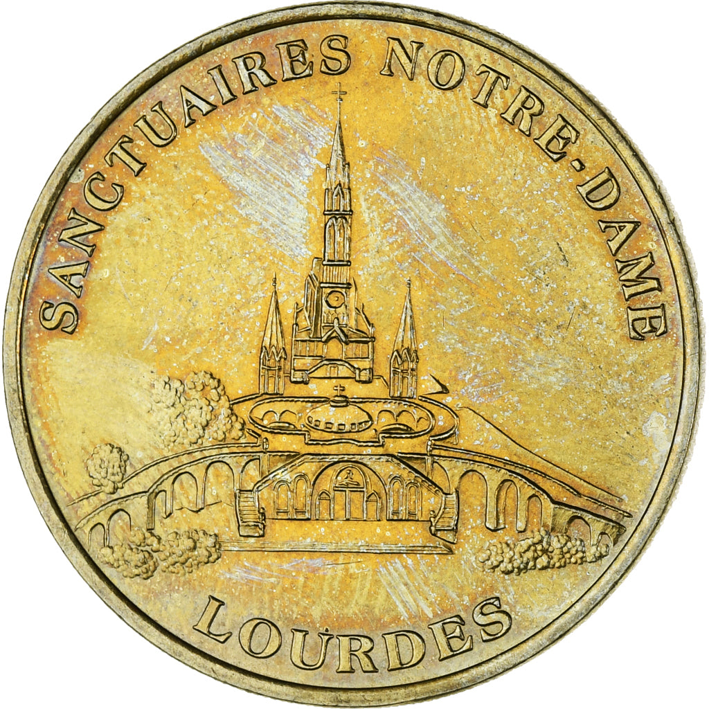 Frankreich, betaalpenning, Tourist Token, Sanctuaire de Notre dame de Lourdes