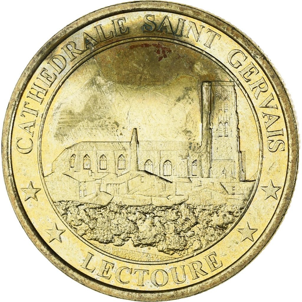 Francja, Token, Żeton turystyczny, Cathédrale de Saint Gervais, Sztuka i