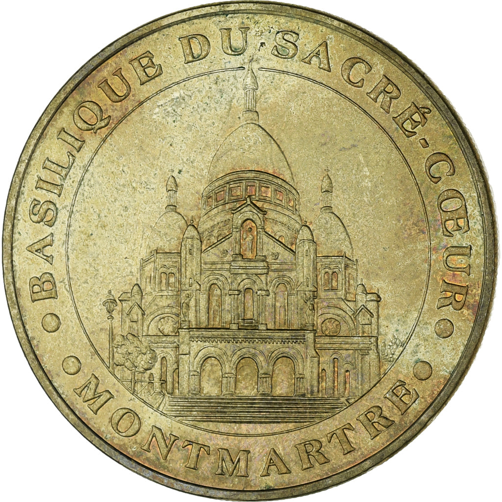 Frankrijk, Token, Tourist Token, Paris - Basilique du Sacré Coeur n°1, Arts &