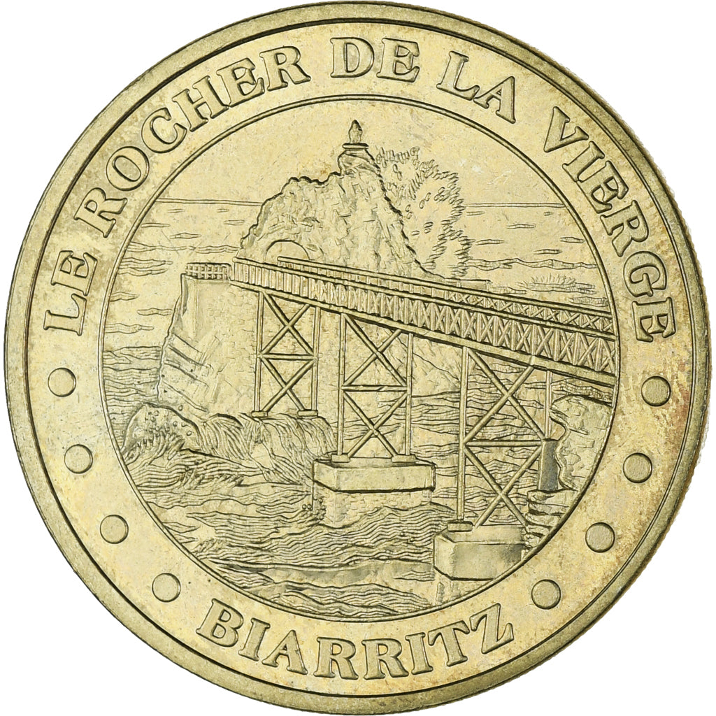Frankreich, betaalpenning, Tourist Token, Biarritz - le Rocher de la Vierge
