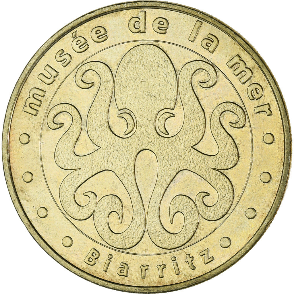 France, Token, Tourist Token, Biarritz - Musée de la Mer n°1, Arts & Culture