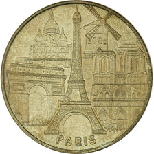 France, Token, Tourist Token, Paris - Tour Eiffel n° 3 - les 5 monuments, Arts