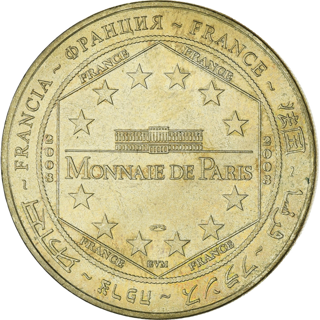 France, Token, Tourist Token, Paris - Tour Eiffel n° 3 - les 5 monuments, Arts