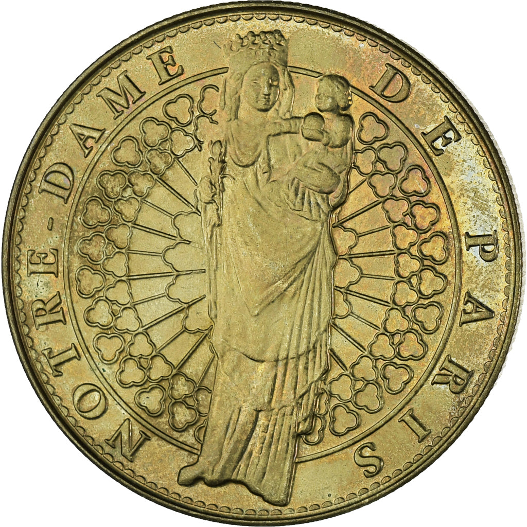 Frankreich, betaalpenning, Tourist Token, Notre Dame de Paris., Arts & Culture