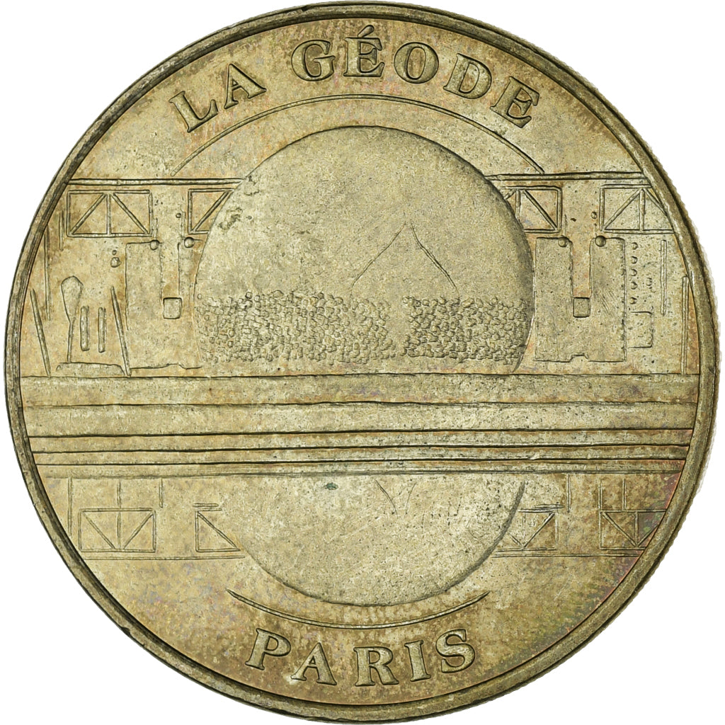 Frankreich, betaalpenning, Tourist Token, Paris - La Géode n° 2, Arts &