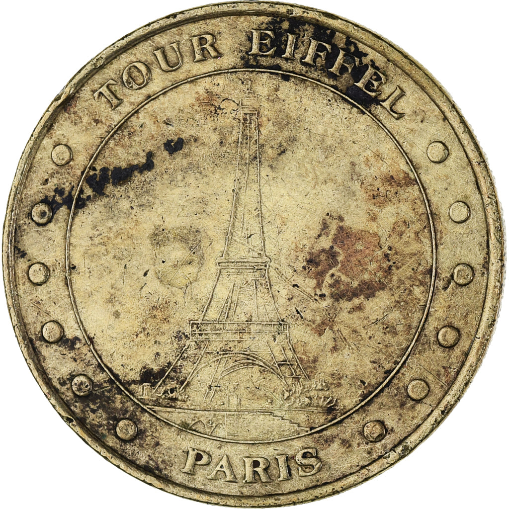 Frankreich, betaalpenning, Tourist Token, Paris - La Tour Eiffel, Arts &