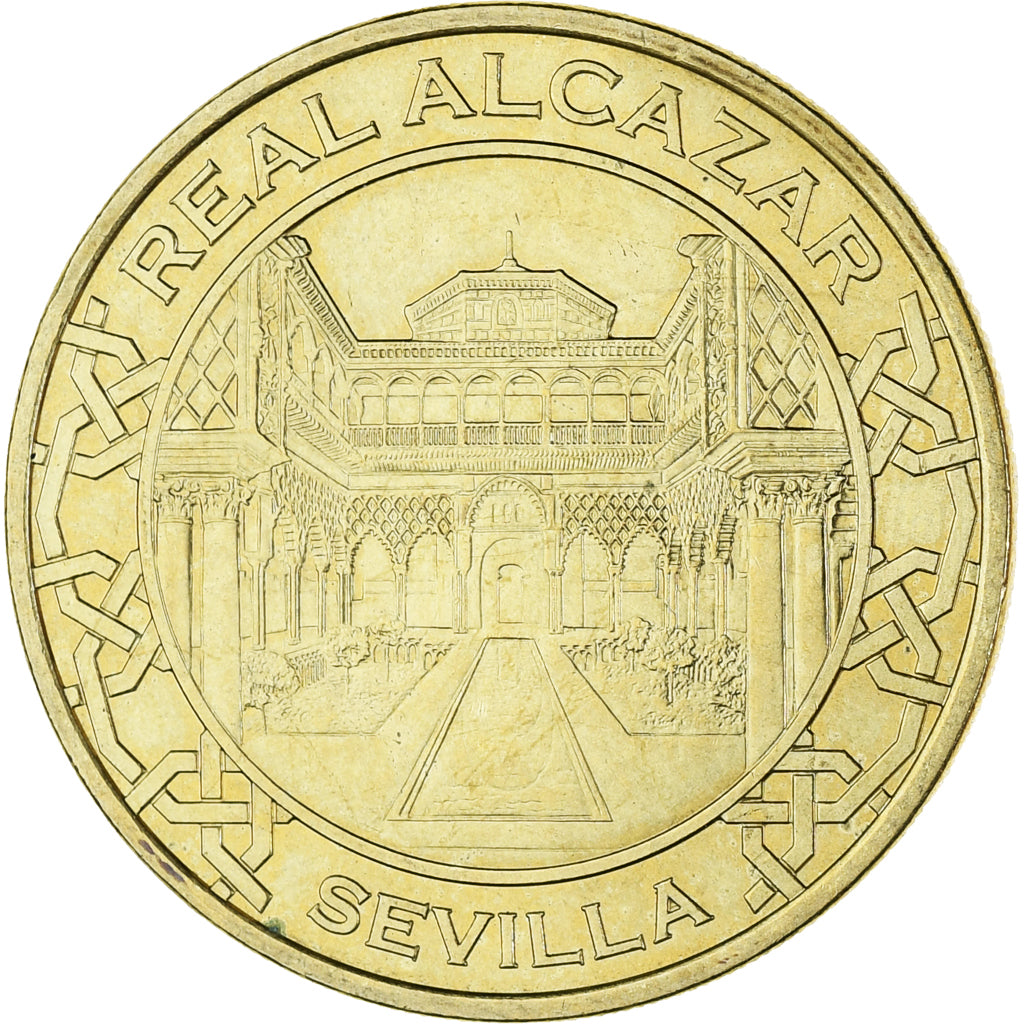 France, Token, Tourist Token, Seville - Real Alcazar, Arts & Culture, 2012