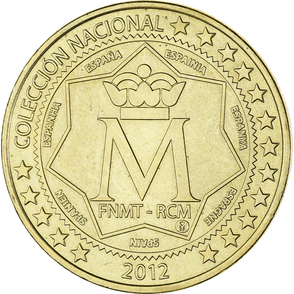 France, Token, Tourist Token, Seville - Real Alcazar, Arts & Culture, 2012