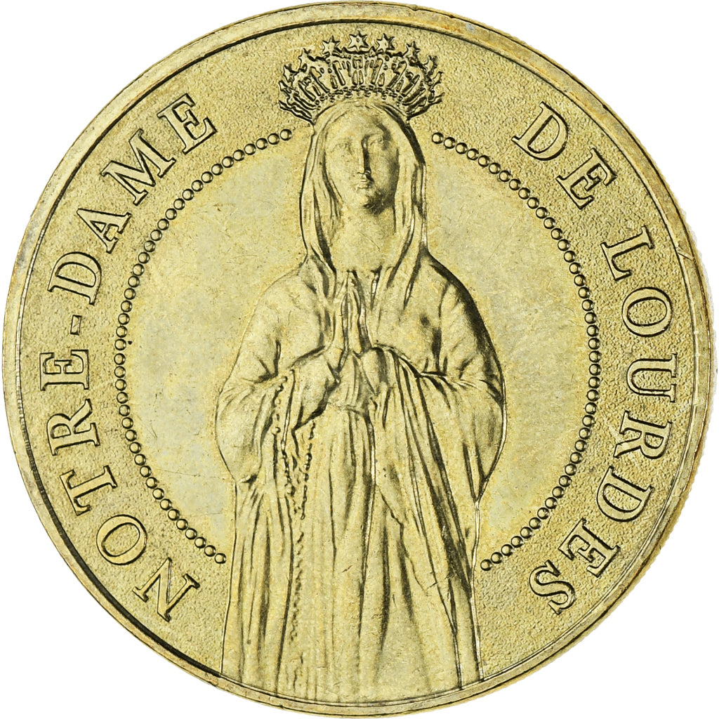Francia, ficha, Tourist Token, Lourdes - Sainte Bernadette, Arts & Culture, BB+