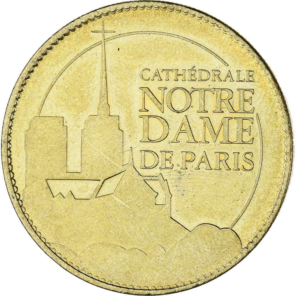 Frankrijk, Token, Tourist Token, Notre Dame de paris, Arts & Culture, ZF+