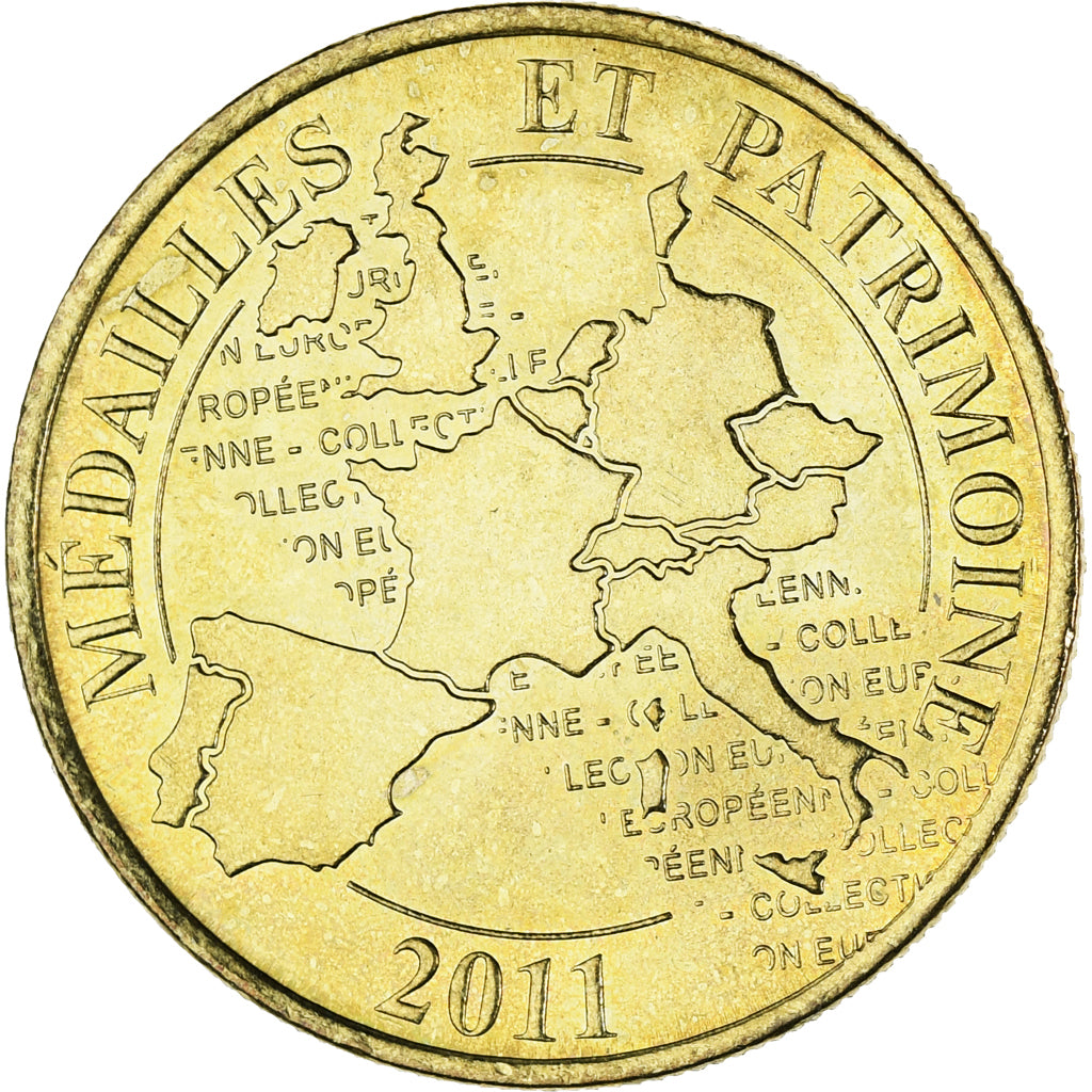 Francia, ficha, Tourist Token, 14/ Mémorial de Caen, Arts & Culture, 2011