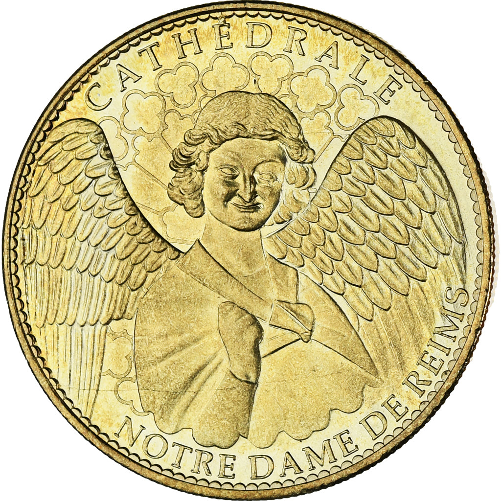 Frankreich, betaalpenning, Tourist Token, Cathédrale Notre Dame de Reims, Arts