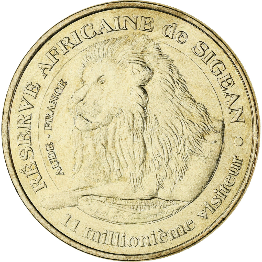 Frankreich, betaalpenning, Tourist Token, Réserve africaine de SIGEAN - AUDE