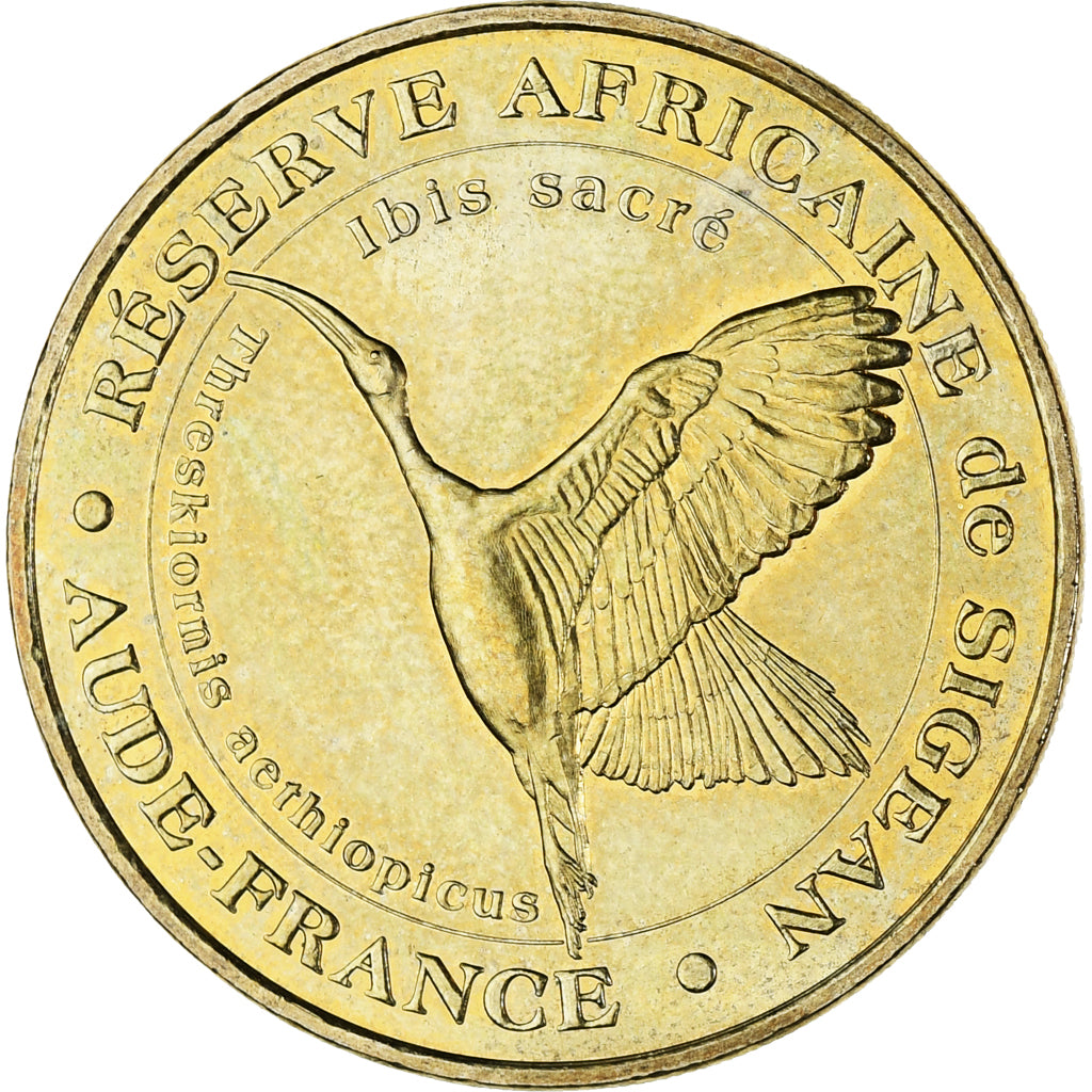 Frankreich, betaalpenning, Tourist Token, Sigean - Réserve n°8 - Ibis Sacré