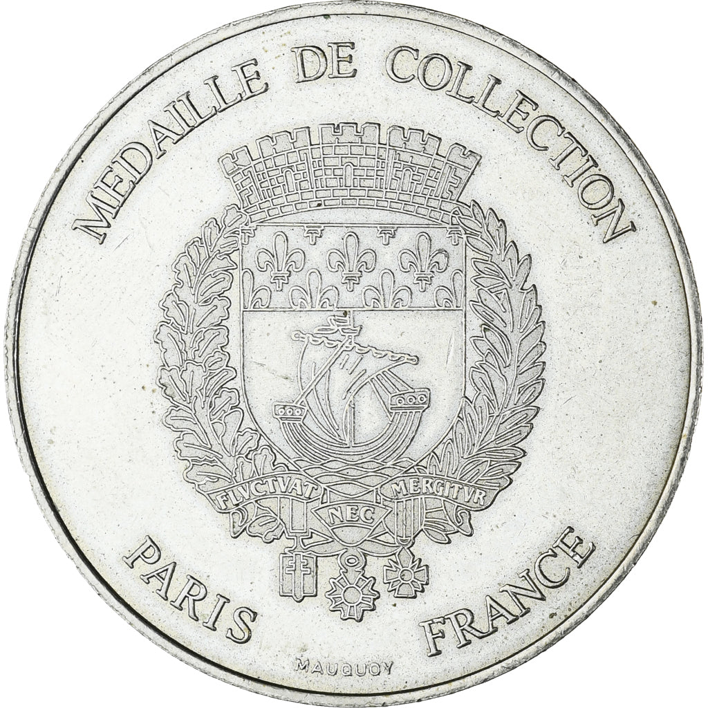 Francia, zeton, Tourist Token, Paris - La Tour Eiffel, Arts & Culture, MBC+