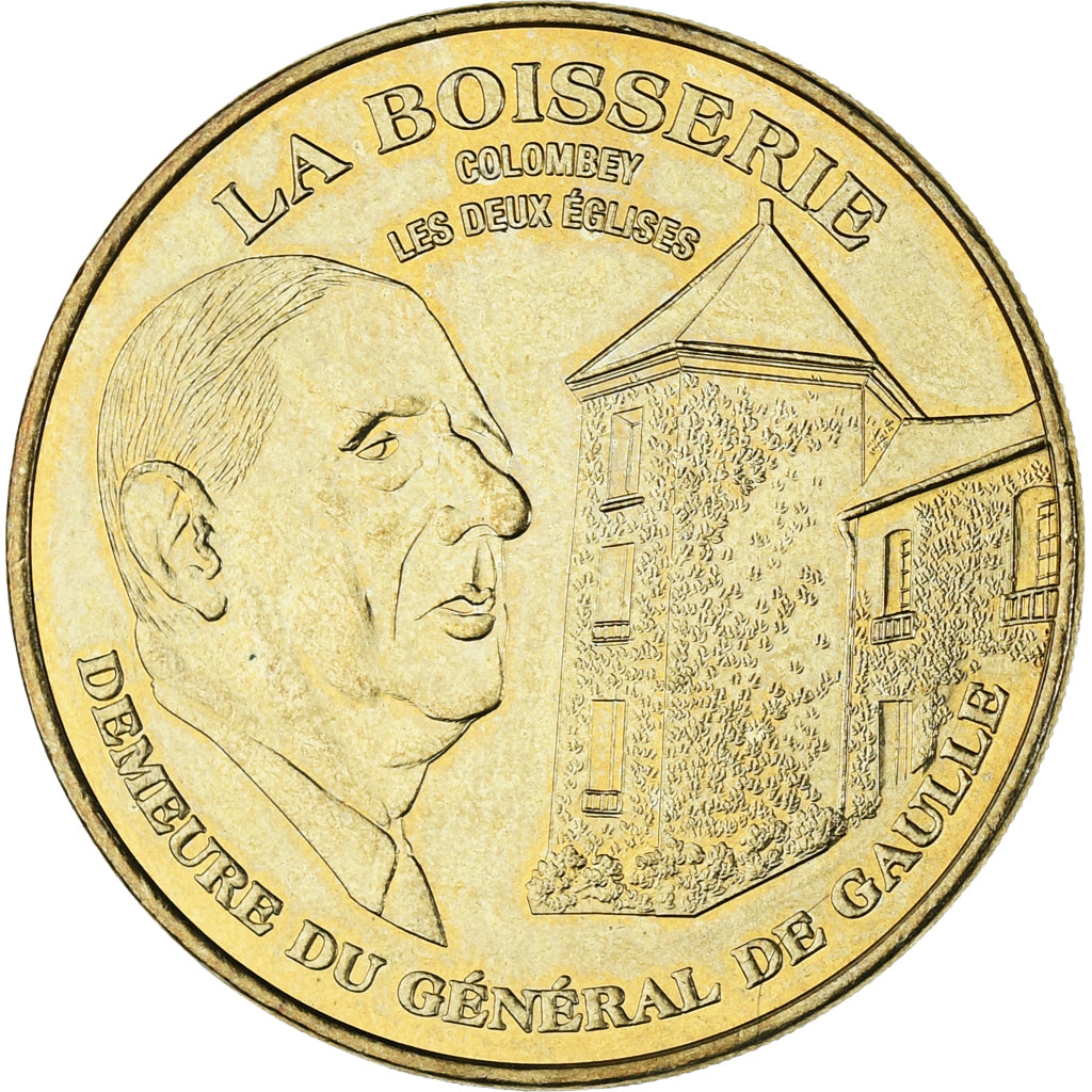 Frankrijk, Token, Tourist Token, Hommage au Général de Gaulle, La Boisserie