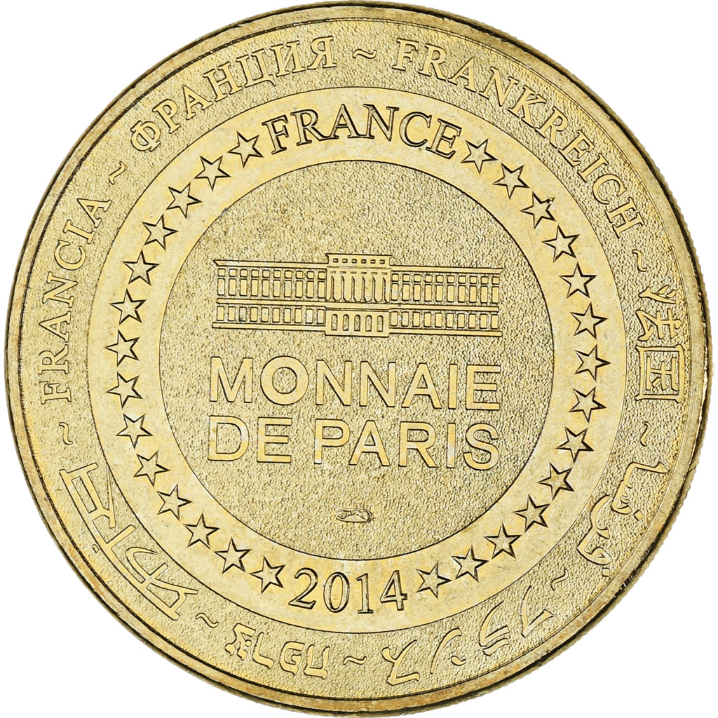 Francia, ficha, Tourist Token, 12/ Viaduc de Millau, Arts & Culture, 2014, SPL-