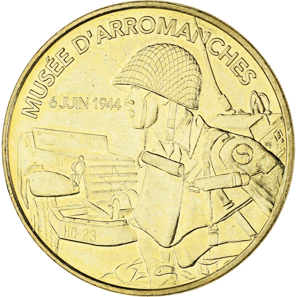 Frankreich, betaalpenning, Tourist Token, 14/ Musée d'Arromanches - 6 Juin