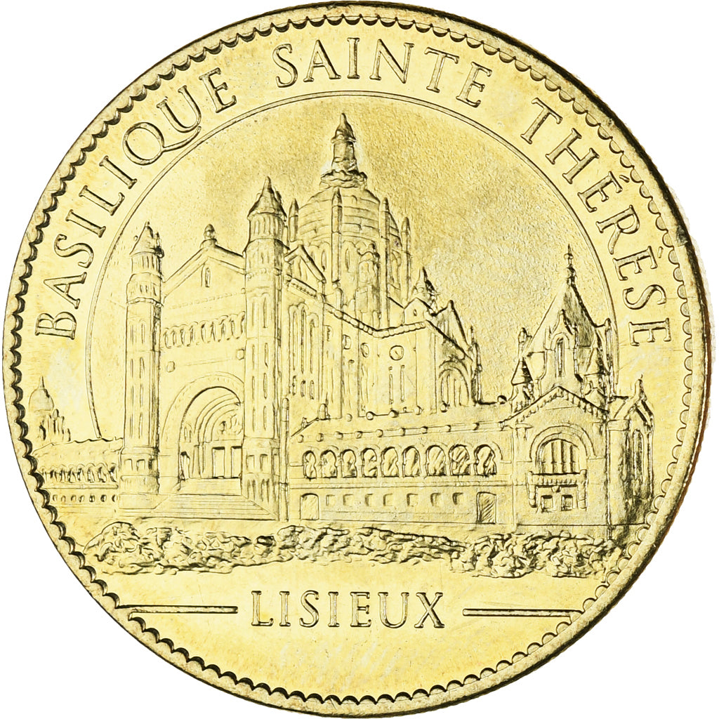 Francia, zeton, Tourist Token, Lisieux - Basilique Ste Thérèse, Arts &
