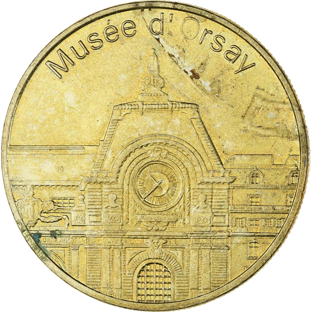 Francia, zeton, Tourist Token, Paris - Musée d'Orsay, Arts & Culture, EBC