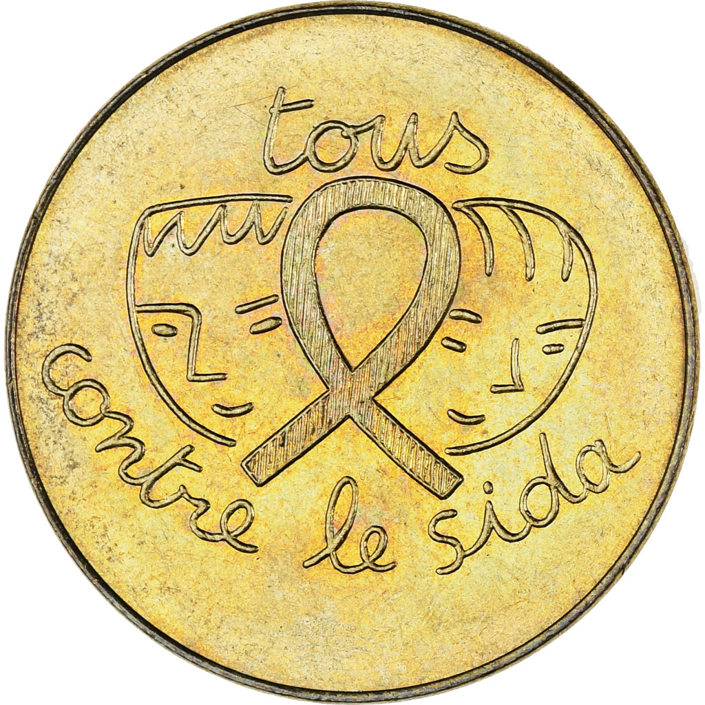 Francja, Token, Żeton turystyczny, Croix Rouge Française, Sidaction, Sztuka i