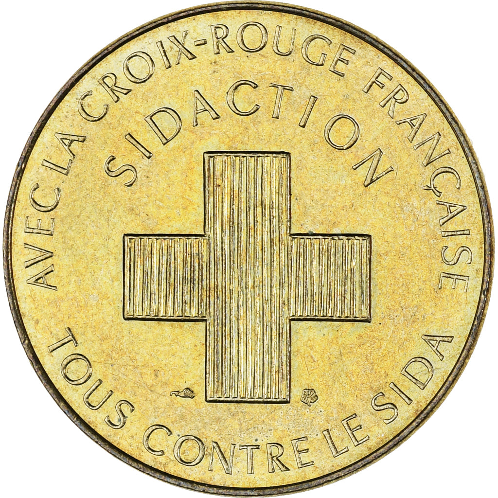 Francja, Token, Żeton turystyczny, Croix Rouge Française, Sidaction, Sztuka i