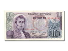 Colombia, 10 Pesos Oro, 1979, KM #407g, 1979-08-07, UNC(63), 9