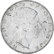 Coin, Yugoslavia, Petar II, 50 Dinara, 1938, AU(50-53), Silver, KM:24